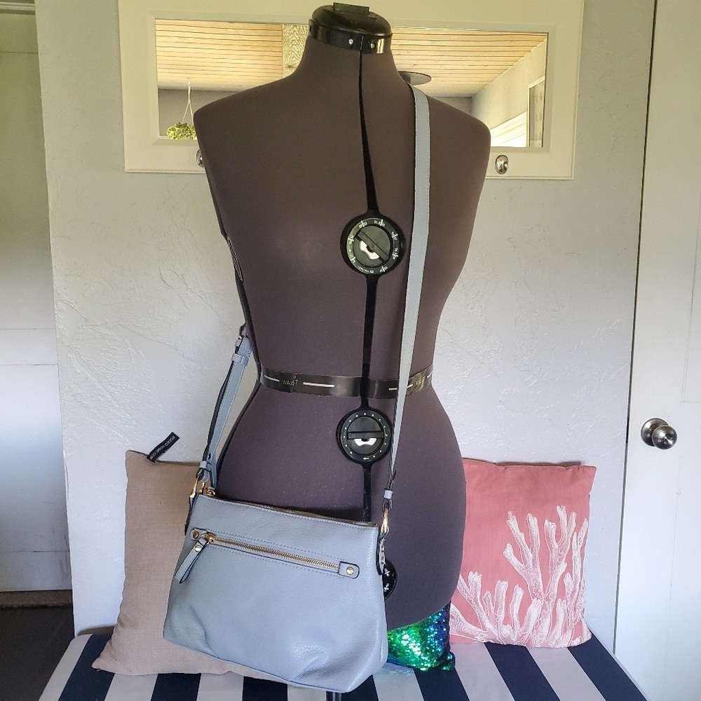 Light Blue Merona Cross Bag